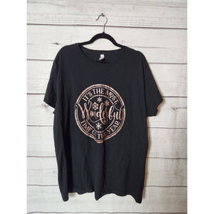 Live And Tell Womens T-Shirt‎ Black The Most Wonderful Time Of The Year Plus 3XL